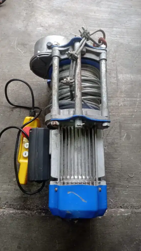 MESIN HOIST SLING 2TON PAZTO CD-K1 1PHASE PANJANG SLING 60MTR SECOND