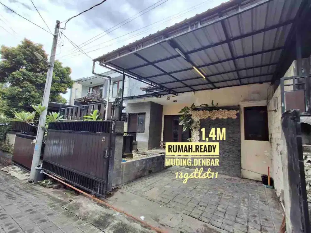 jual Rumah Muding dekat sekolah Kalam Kudus Highscope Gatsu Kerobokan Denpasar Bali