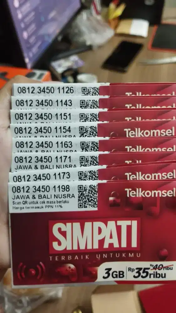 Nomor cantik Telkomsel