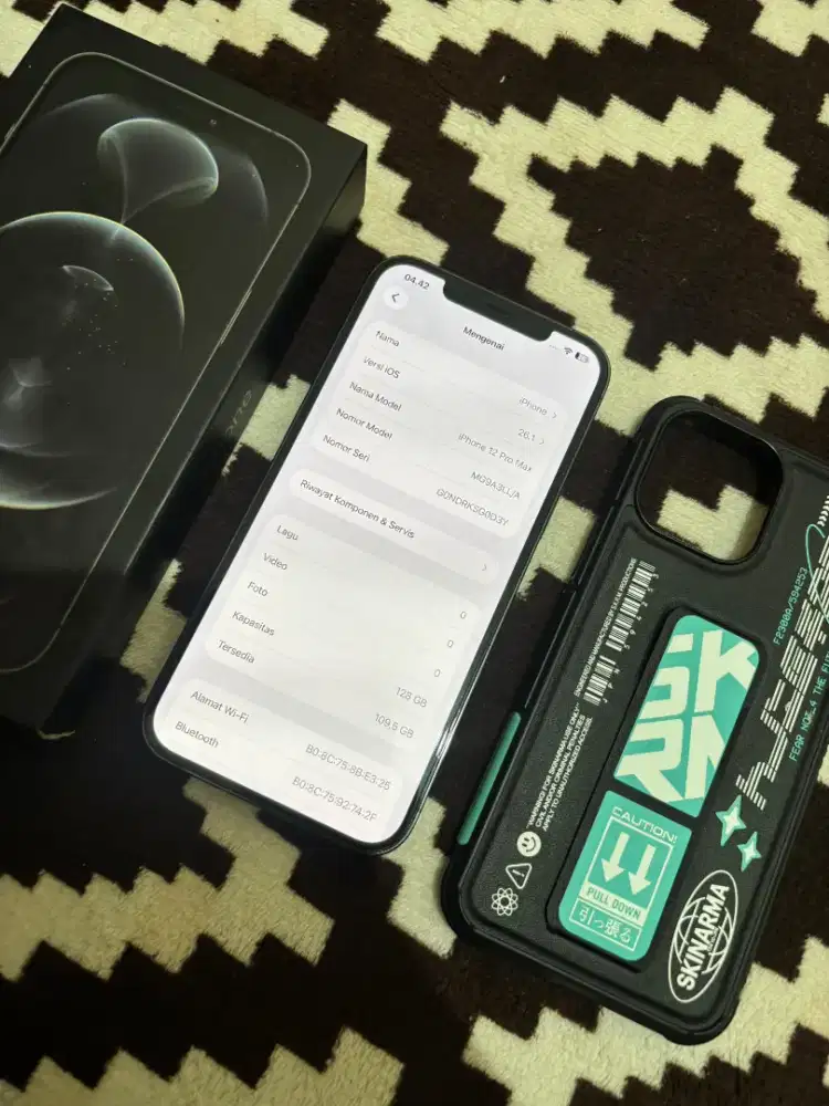 iPhone 12 promax 128 inter