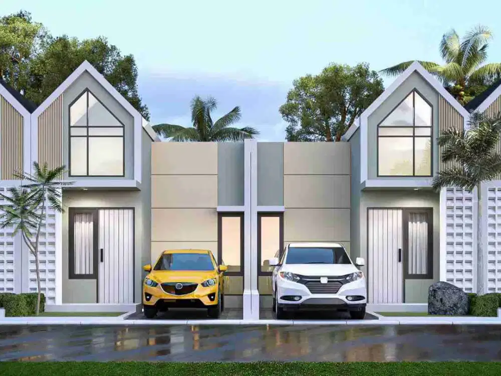Rumah mezzanine cluster di Sawangan kota Depok murah 3 kamar tidur KPR strategis ke stasiun Citayam dan tol Citayam Depok