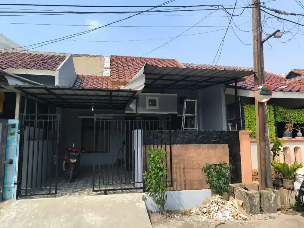 Rumah Simprug Poris Indah 1.5 Lt Full Renov Like New &  Bebas Banjir