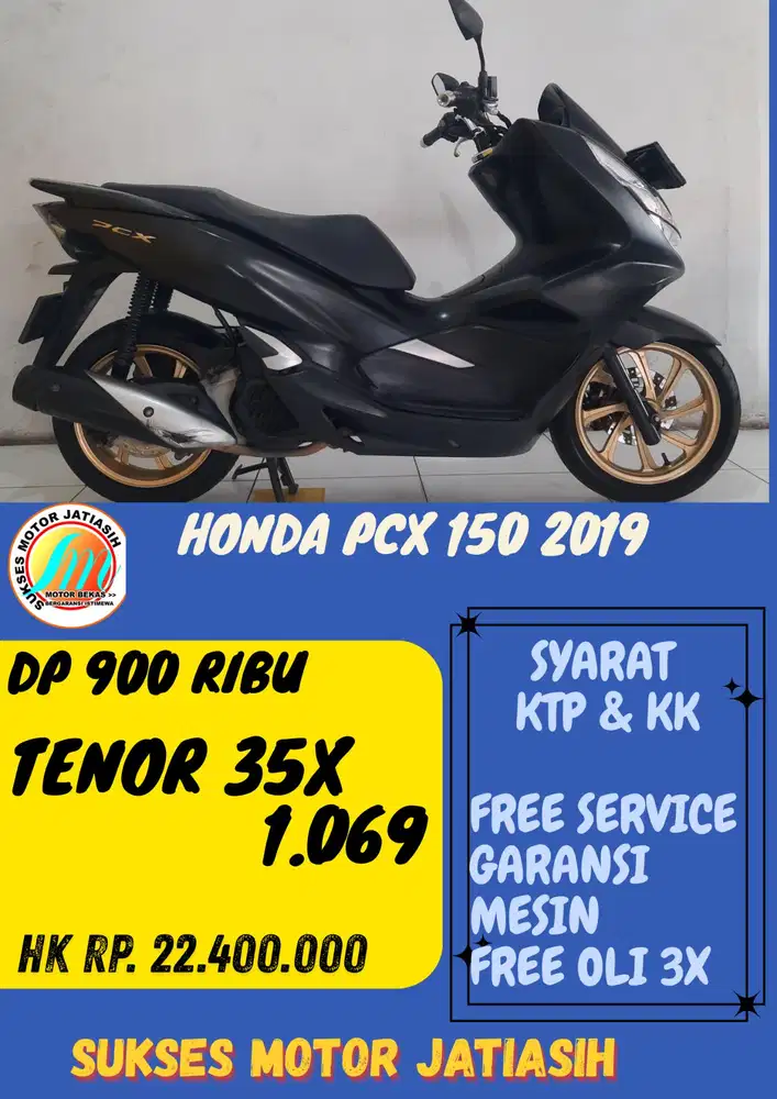 DP MURAH HONDA PCX 150 CBS 2019 DP 900 RIBU BISA CASH/KREDIT