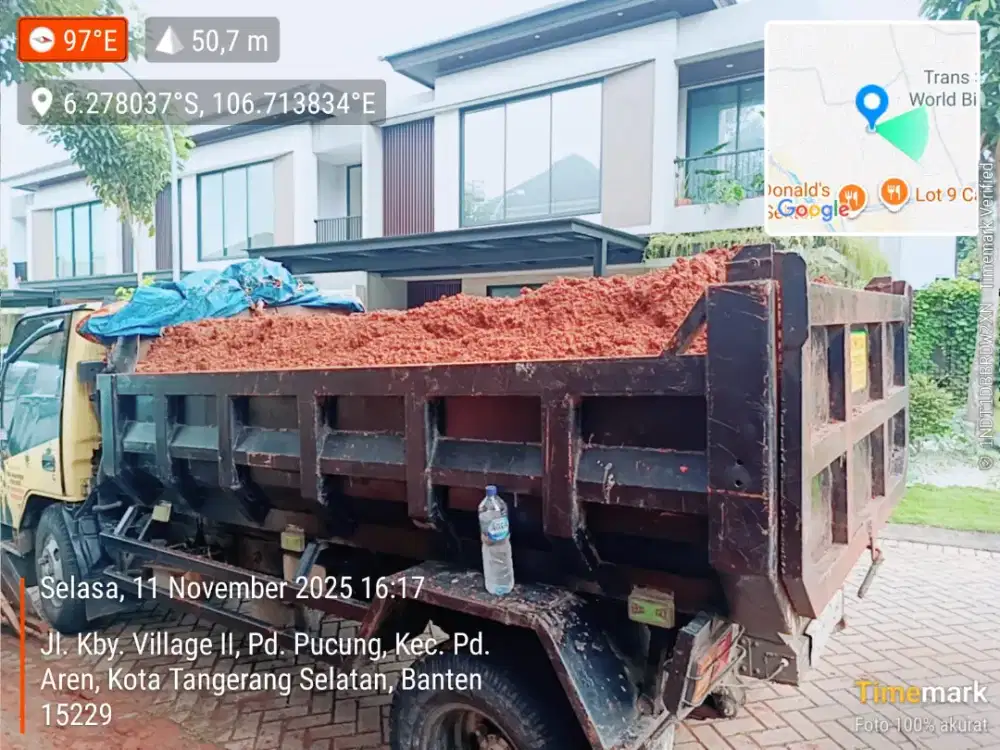 Jasa angkut puing dan sampah proyek