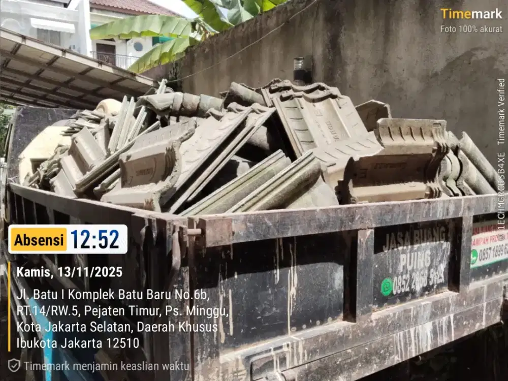 Jasa angkut puing dan pengurugan