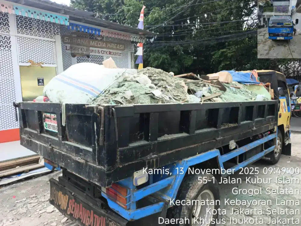 Jasa pengurugan dan buang puing