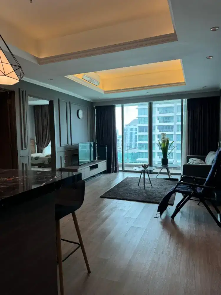 Disewakan Apartemen St Moritz 2BR, Full Furnished - Puri Indah