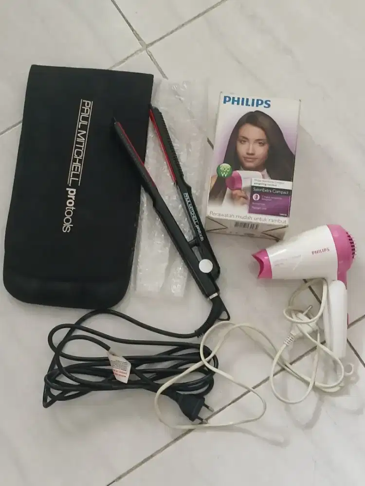 Jual cepat hairdryer philip & catokan rambut