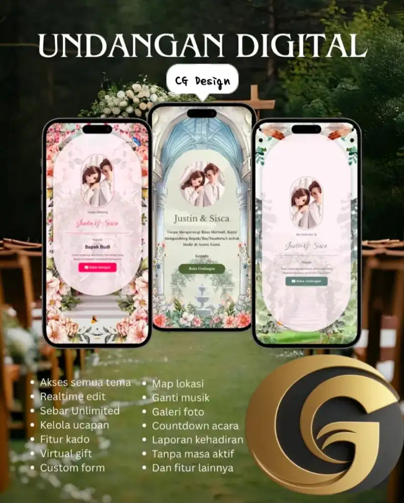 Jasa Pembuatan Undangan Digital, Undangan Jadi Baru Bayar