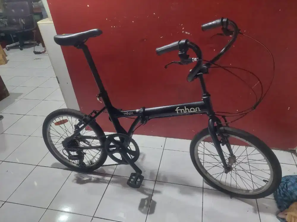 Sepeda lipat asli Aleoca italy ukuran 20 harga 500 ribu
