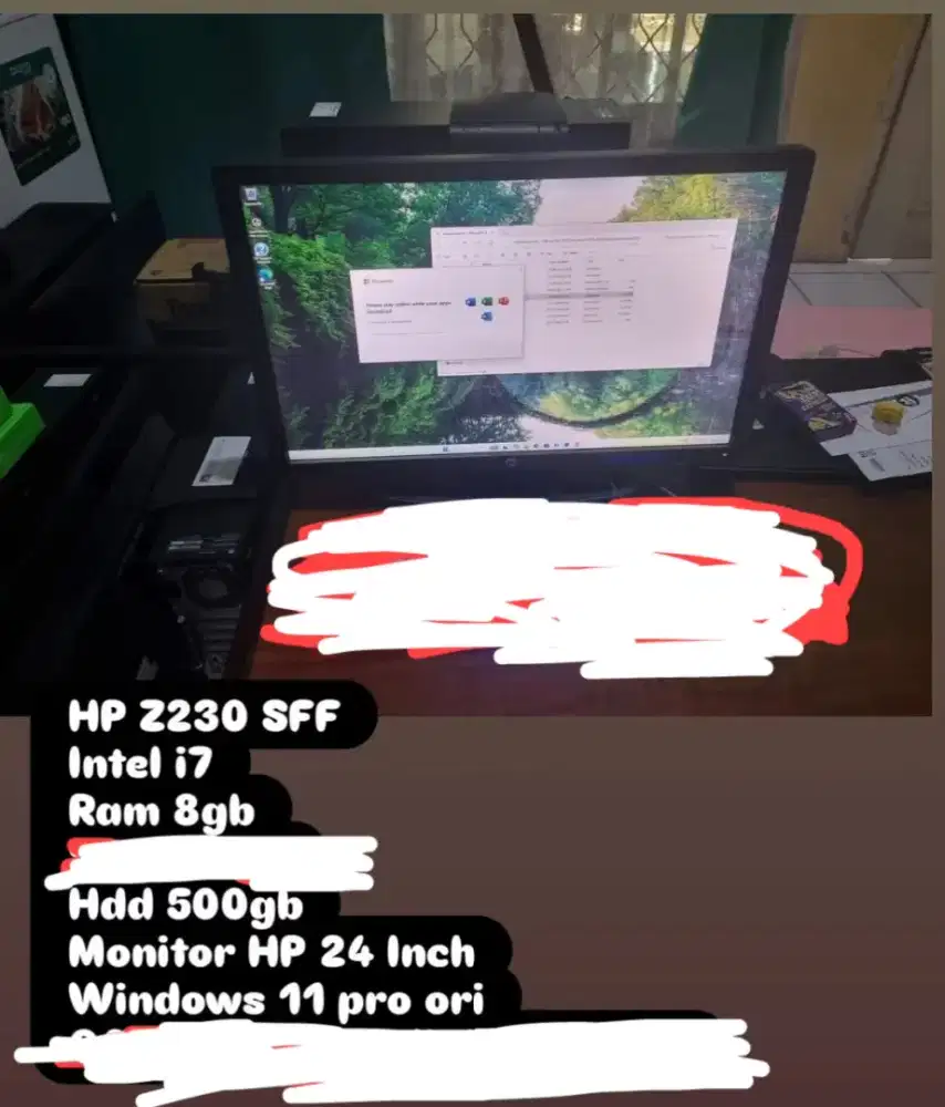 PC HP z230 SFF Second