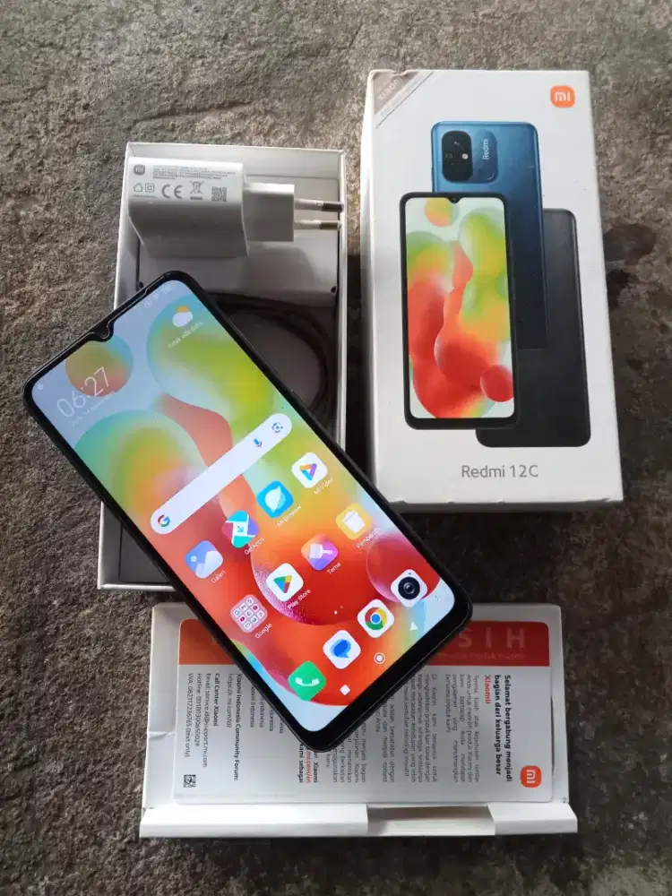 Redmi 12c Ram 4/128 fullset