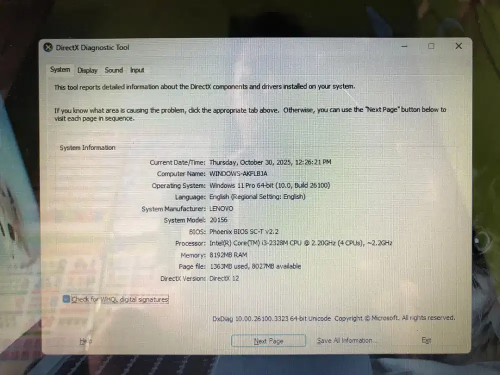 lenovo g480 core i-3