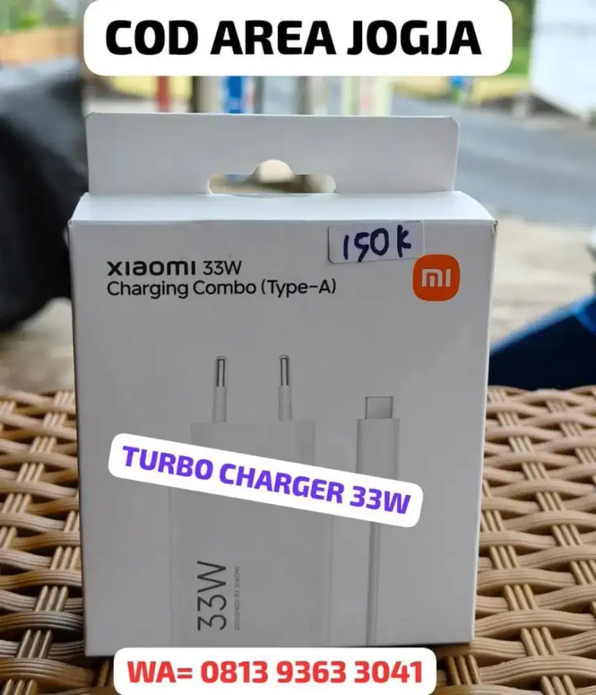 Charger Original Xiaomi 33watt ( COD JOGJA )