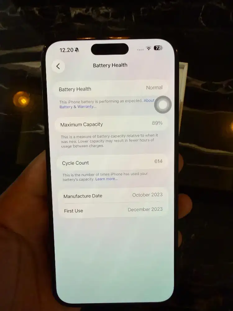 Di jual Iphone 15 pro max 256gb ibox.