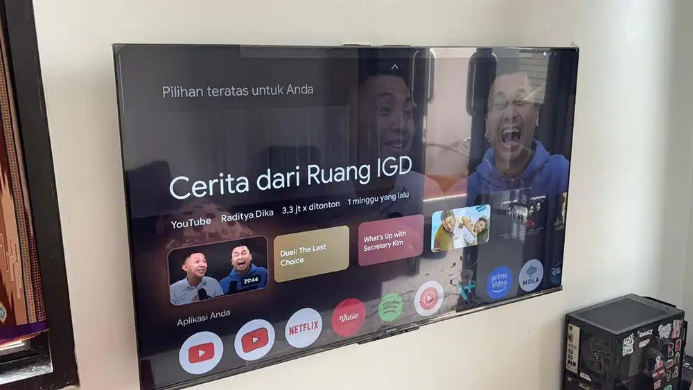 POLYTRON 4K UHD Smart Google TV 55inc