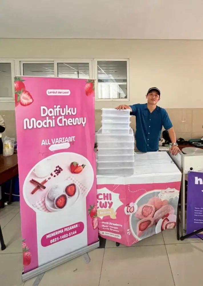 Lowongan Bagian Produksi & Dagang Mochi