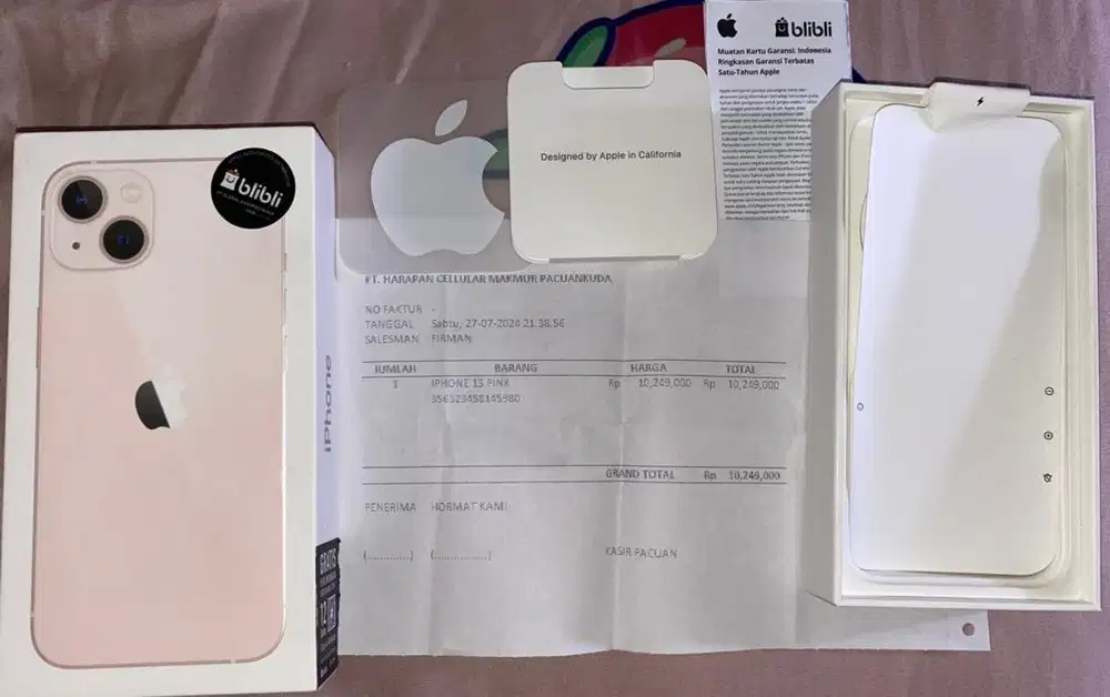 Iphone 13 PINK 6.999.999 (ex cewek)