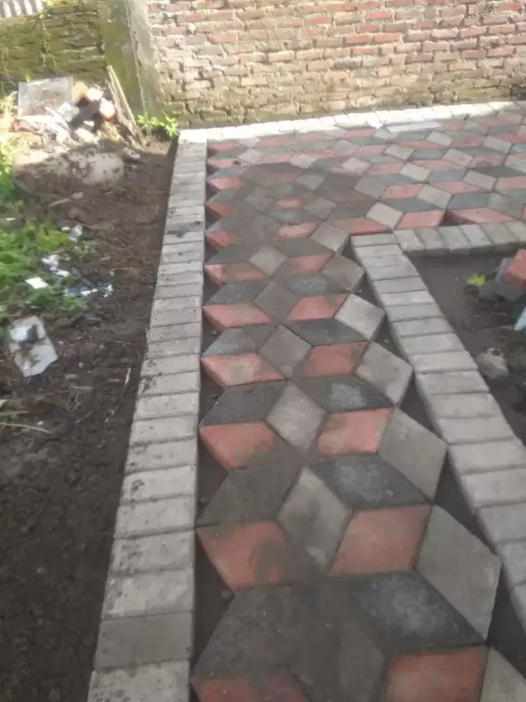 Jasa pasang paving siap bantu