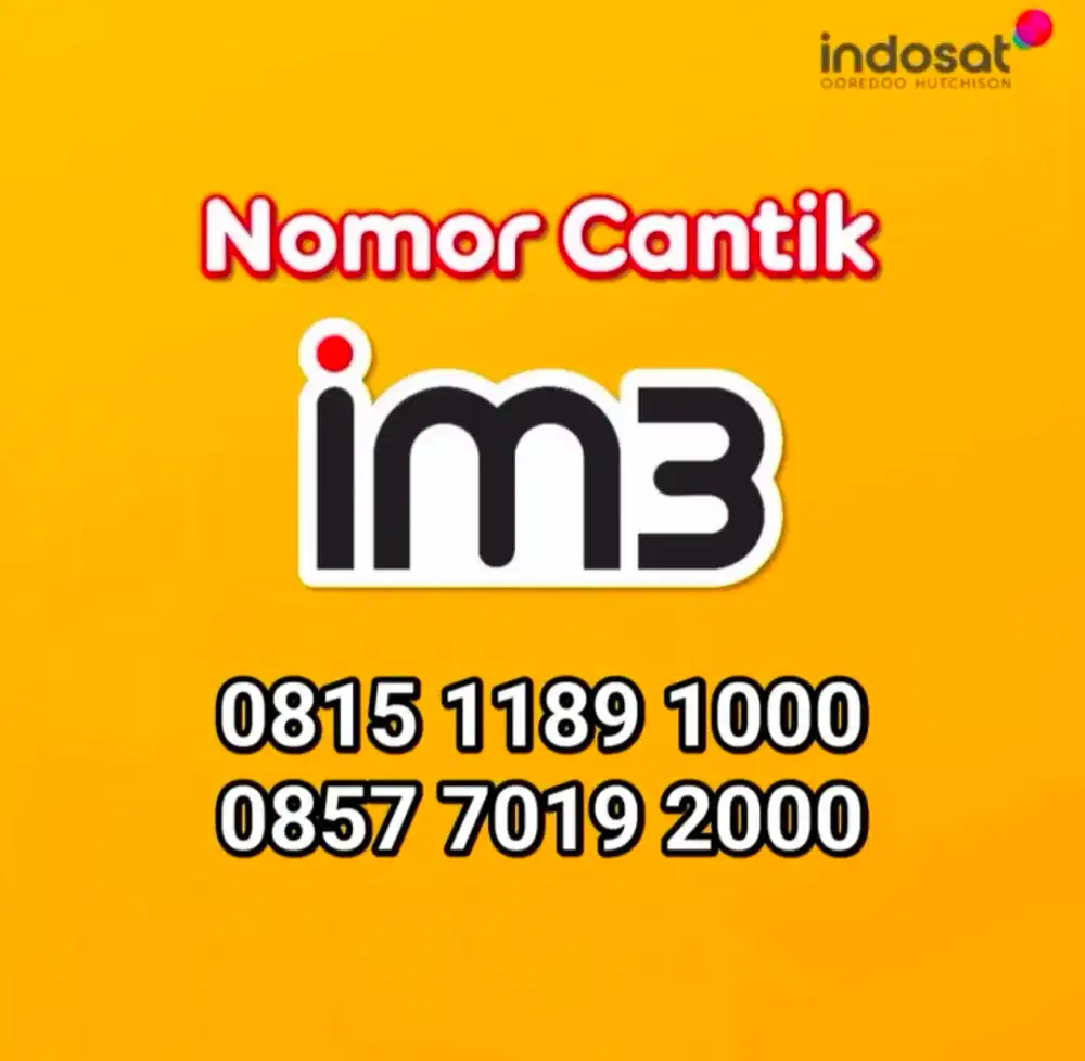 Indosat nomer cantik