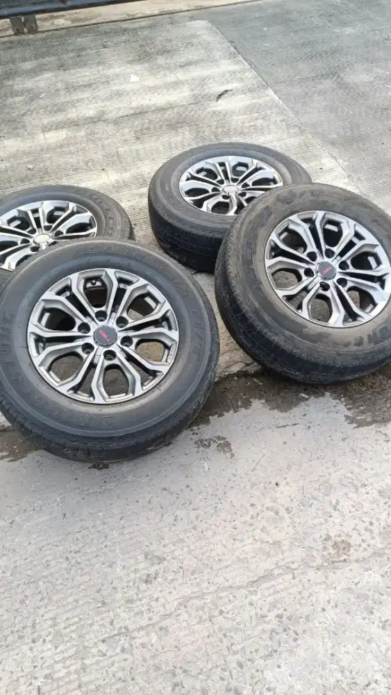 Jual velg copotan Fortuner TRD R17 original