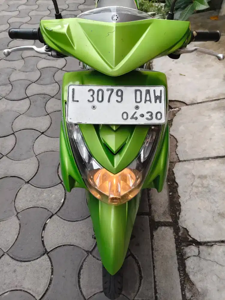 Mio Soul 2010 CW Hijau Plat Baru 2030 Panjang!!!