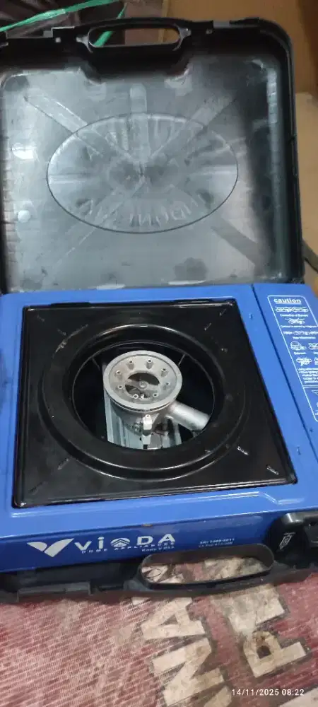 Vioda kompor portable masih bagus lengkap