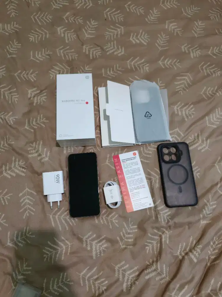 Xiaomi 15T Pro 12/512GB Mocha Gold Fullset Mulus Garansi Resmi