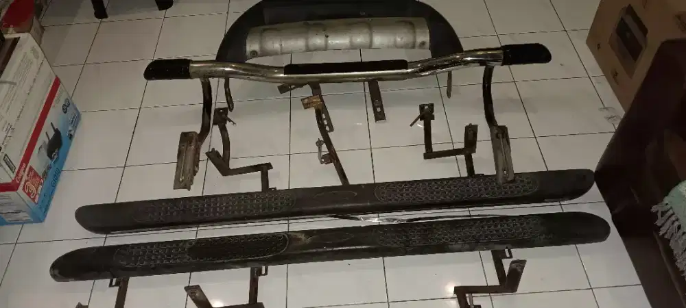 Jual bemper tanduk bekas rush