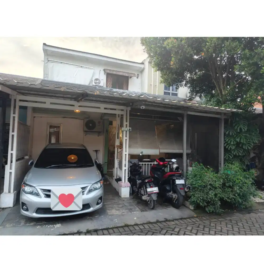 DISEWAKAN RUMAH BAGUS SIAP HUNI DI GREEN VALLEY SERPONG GARDEN CISAUK