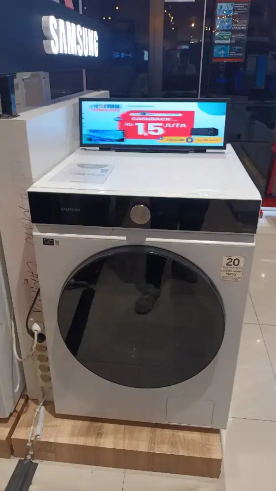Mesin cuci samsung 13KG 100% kering