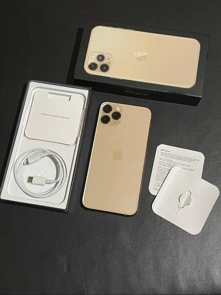 iPhone 11 Pro 64gb Gold Bea Cukai setara iBox Sinyal Permanen