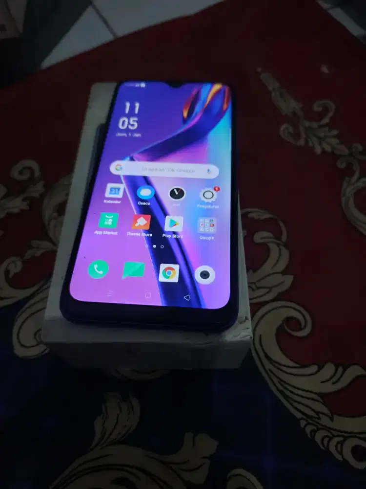 Oppo a12 32gb blue hape casan