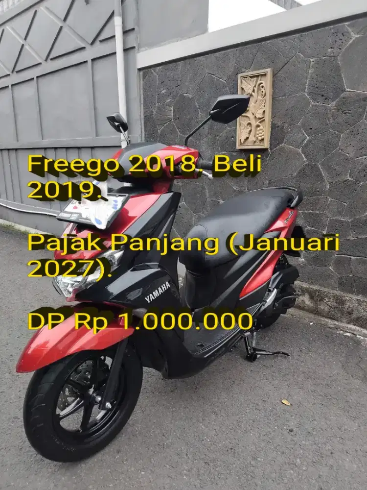 Freego 2018. Beli 2019. Pajak Panjang. Standar. Mulus. Cash/Kredit/TT