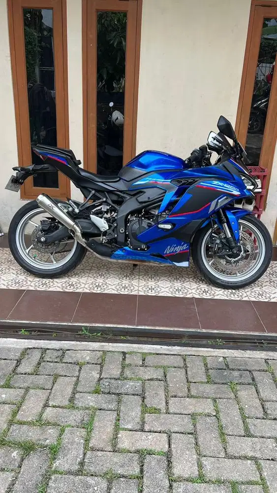 ZX25R ZX25 R ABS QS BLUE PLASMA like new istimewa!