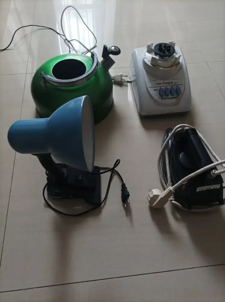 Setrika Lampu Mesin Blender