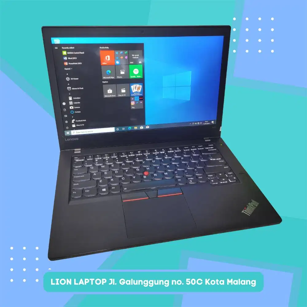 RAM 8GB SSD 256GB i5 Touchscreen Lenovo Thinkpad T470 [14|11]