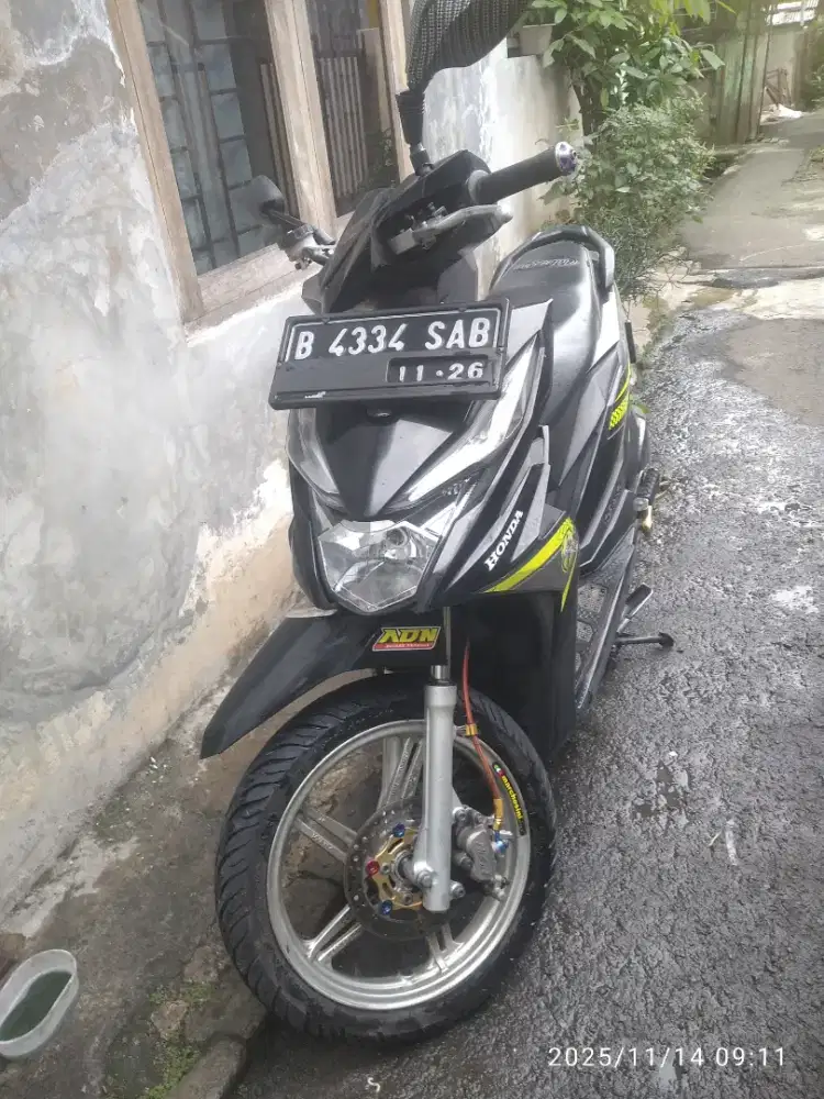 Honda Beat 2016 akhir pjk pjg mesin jos