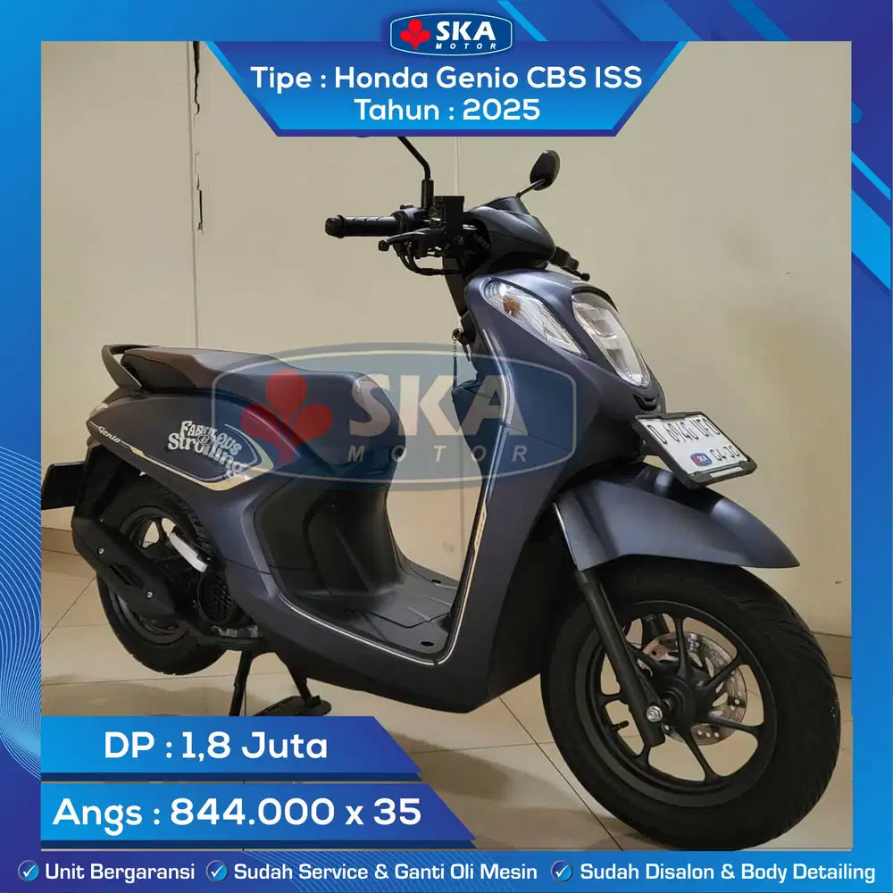 Honda Genio CBS ISS Tahun 2025