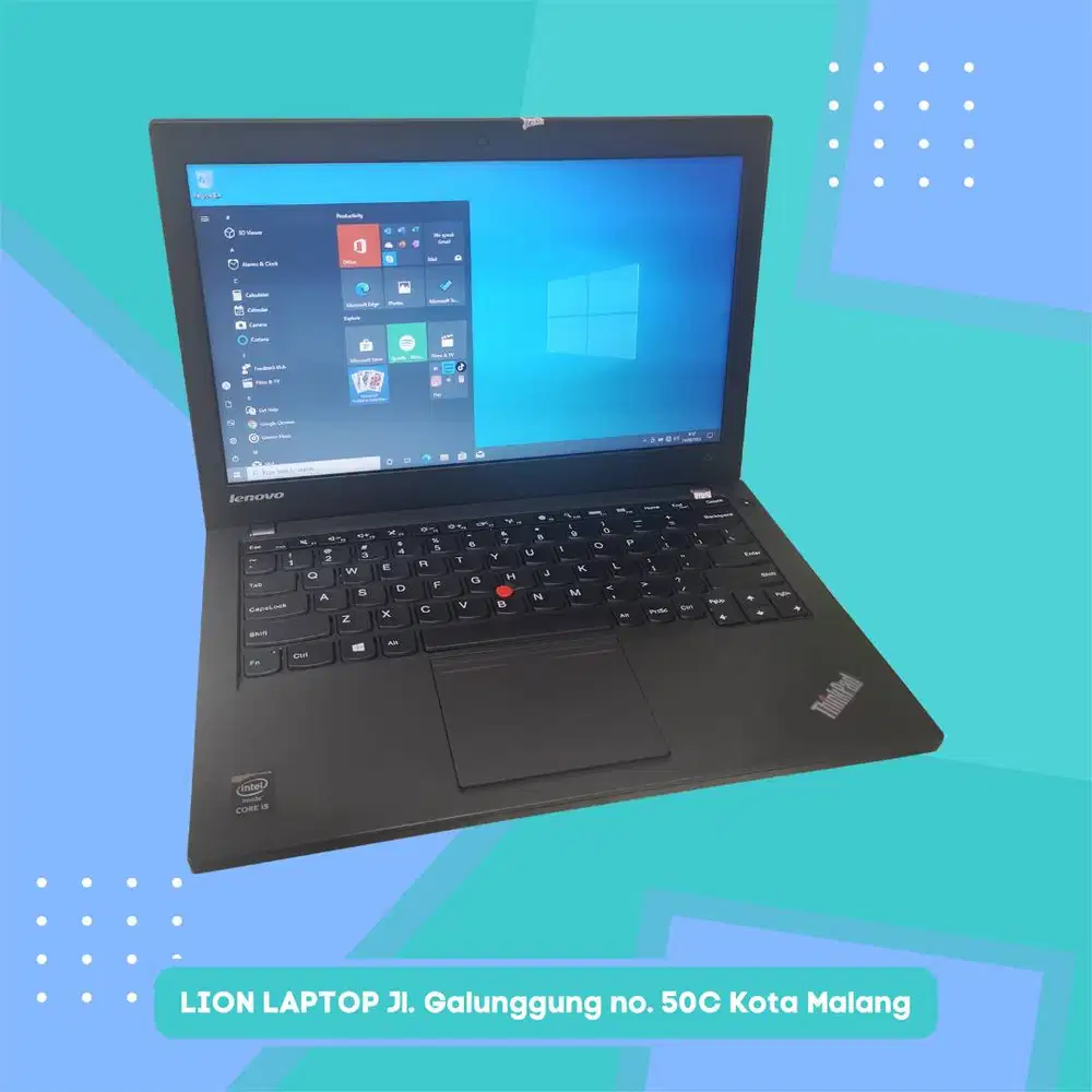 RAM 8GB SSD 256GB Core i5 Murah Lenovo Thinkpad X240 [14|11]