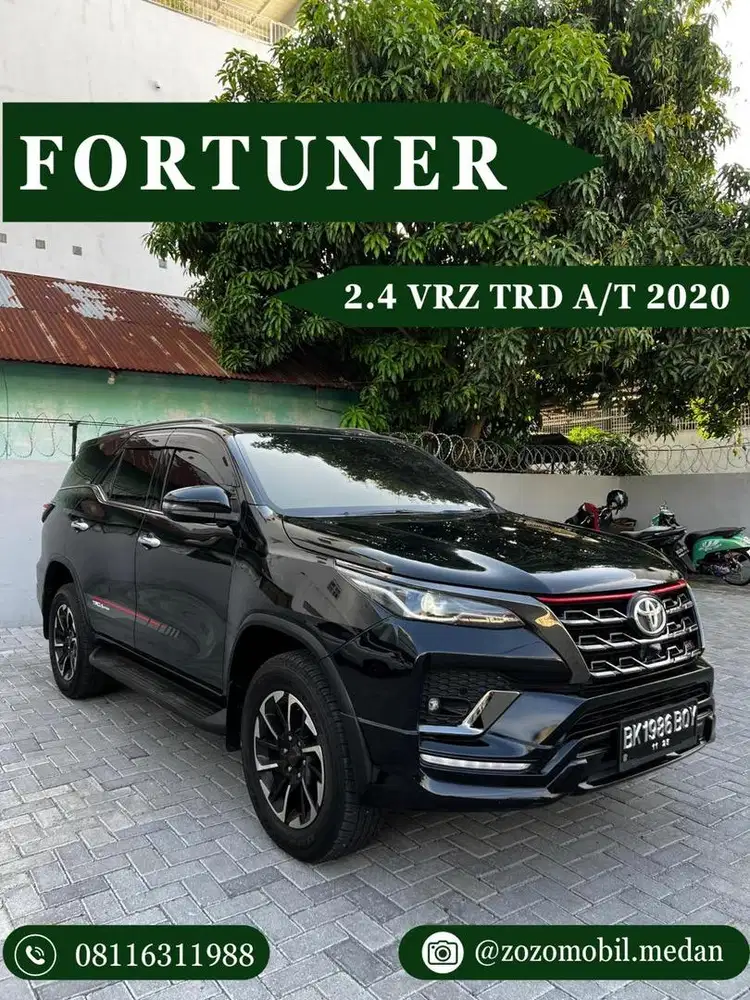 Fortuner 2.4 VRZ TRD AT 2020 Hitam