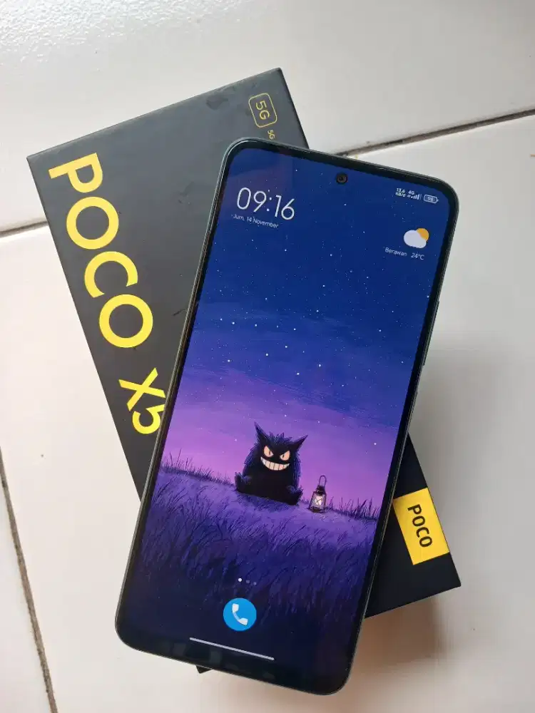 Poco X5 5G 8+8 256 fullset orian