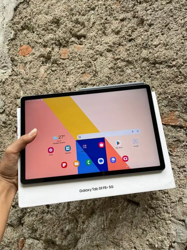 Samsung Tab S9 FE Plus 5G 12/256 Garansi Resmi SEIN