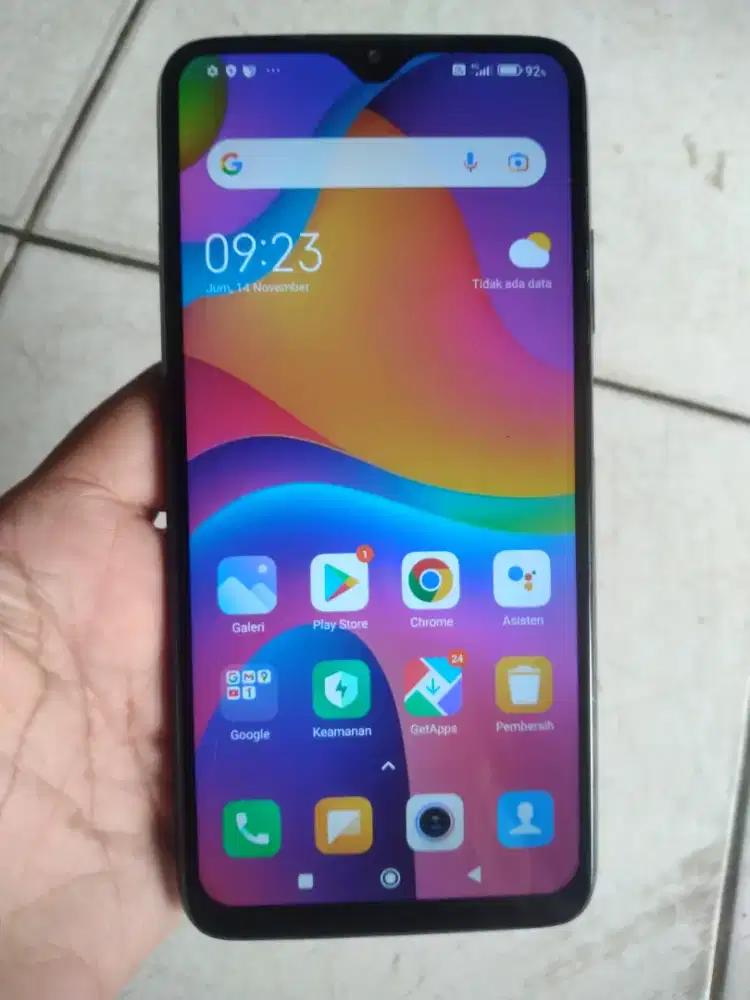 Xioami Redmi 9'T 4+1/64ori'an Mulus Smua'Oke FP_On NoMinus,NoRetak