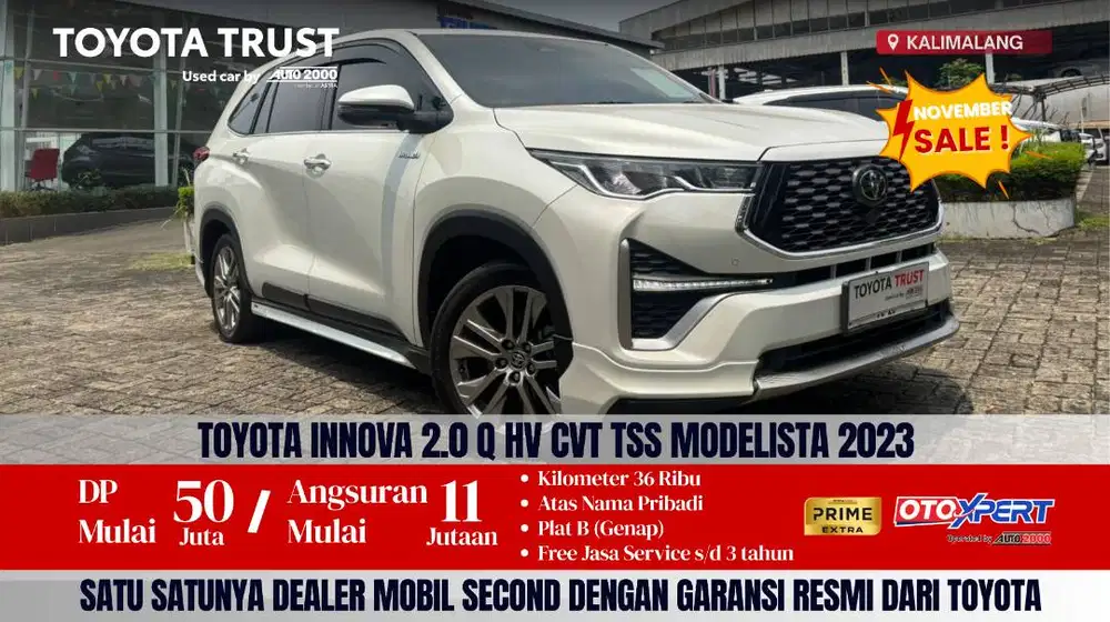 TOYOTA INNOVA 2.0 ZENIX Q HV CVT TSS MODELISTA 2023