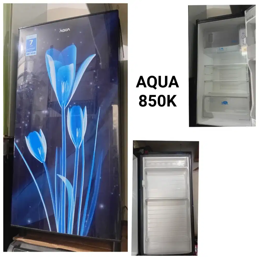 Kulkas AQUA bekas bergaransi