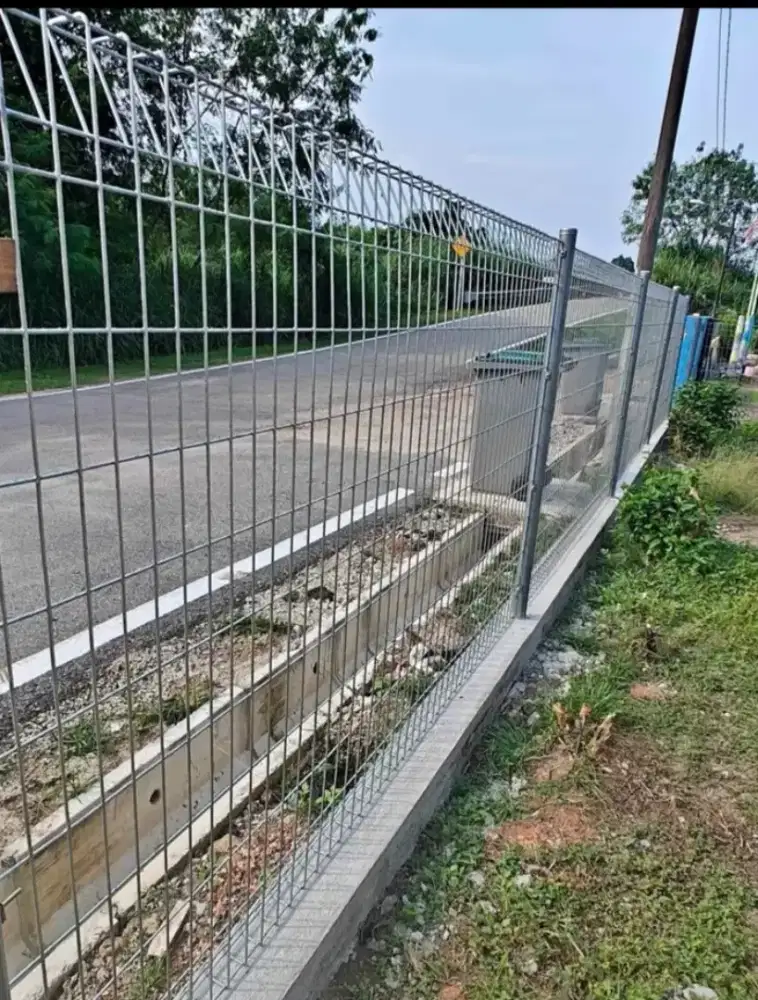 Pagar BRC galvanis anti karat dan korosi