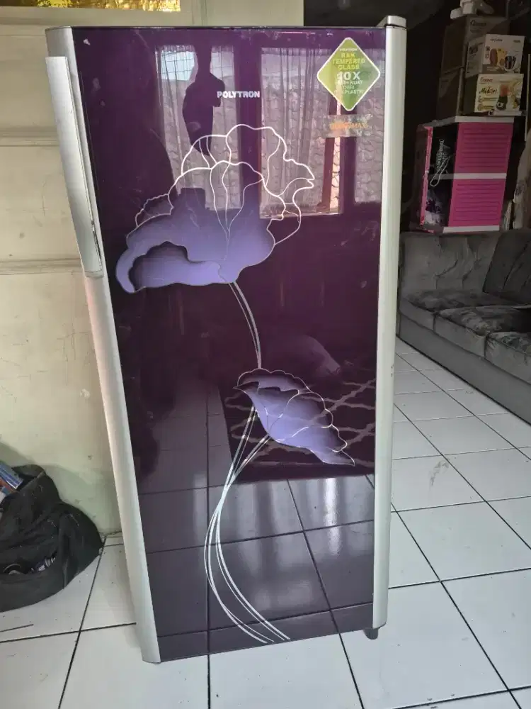 Kulkas 1 pintu Polytron belleza pr 18 jumbo