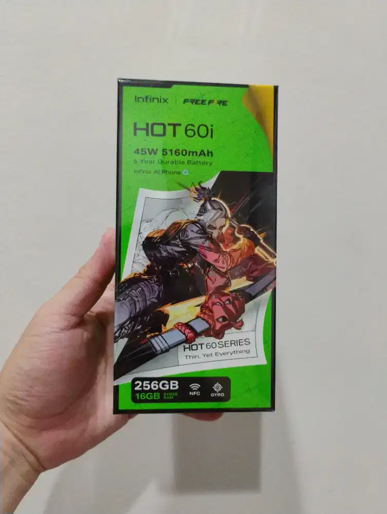 (BARU) Infinix Hot 60i 8/26, SEGEL Garansi Resmi, Bisa COD