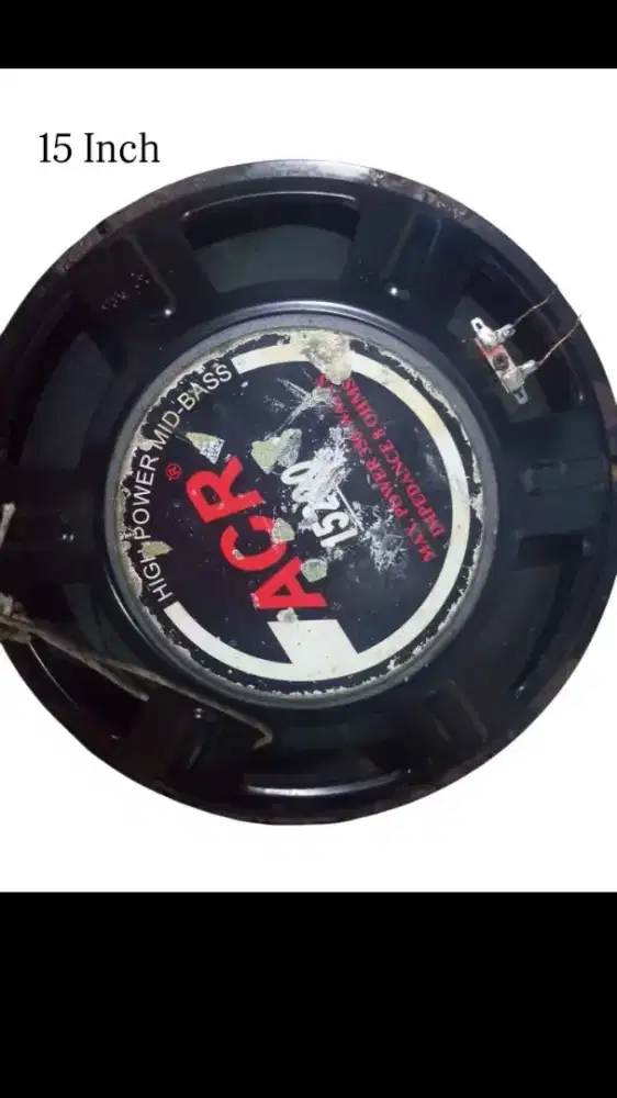 Speaker 15 Inch Komponen 2 Unit ACR 15200